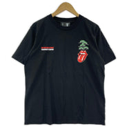 半袖Ｔシャツ THE ROLLING STONES×TRADMAN'S BONSAI M ブラック
