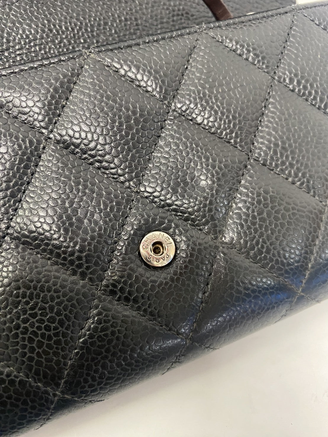 CHANEL/マトラッセ/ロングフラップウォレット