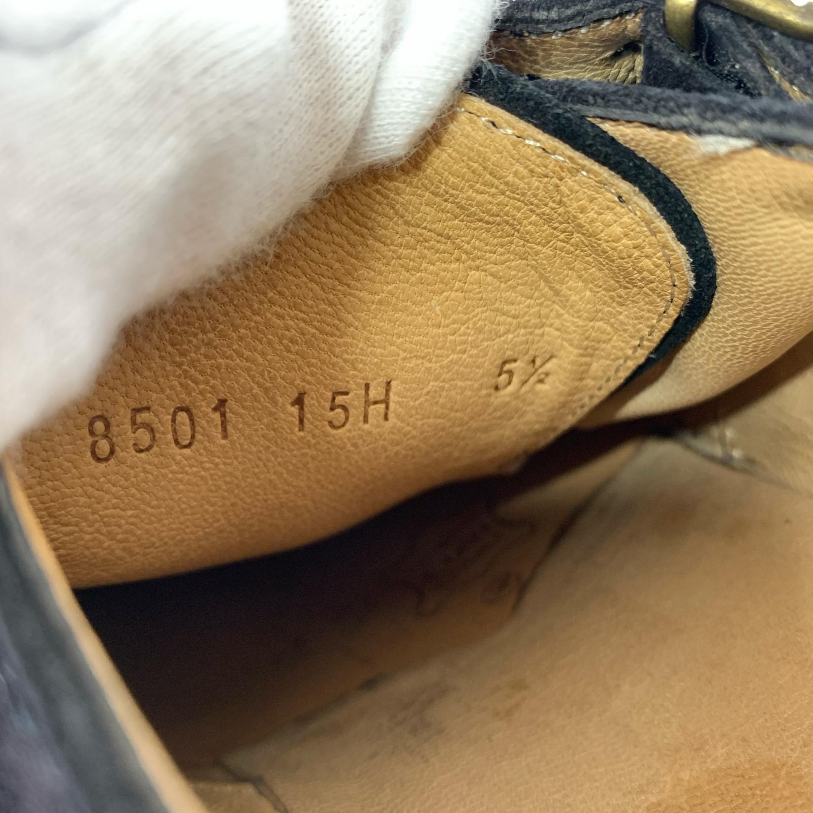 シューズ Paraboot WILLIAM MARCHE II ダブルモンクストラップシューズ ブラック