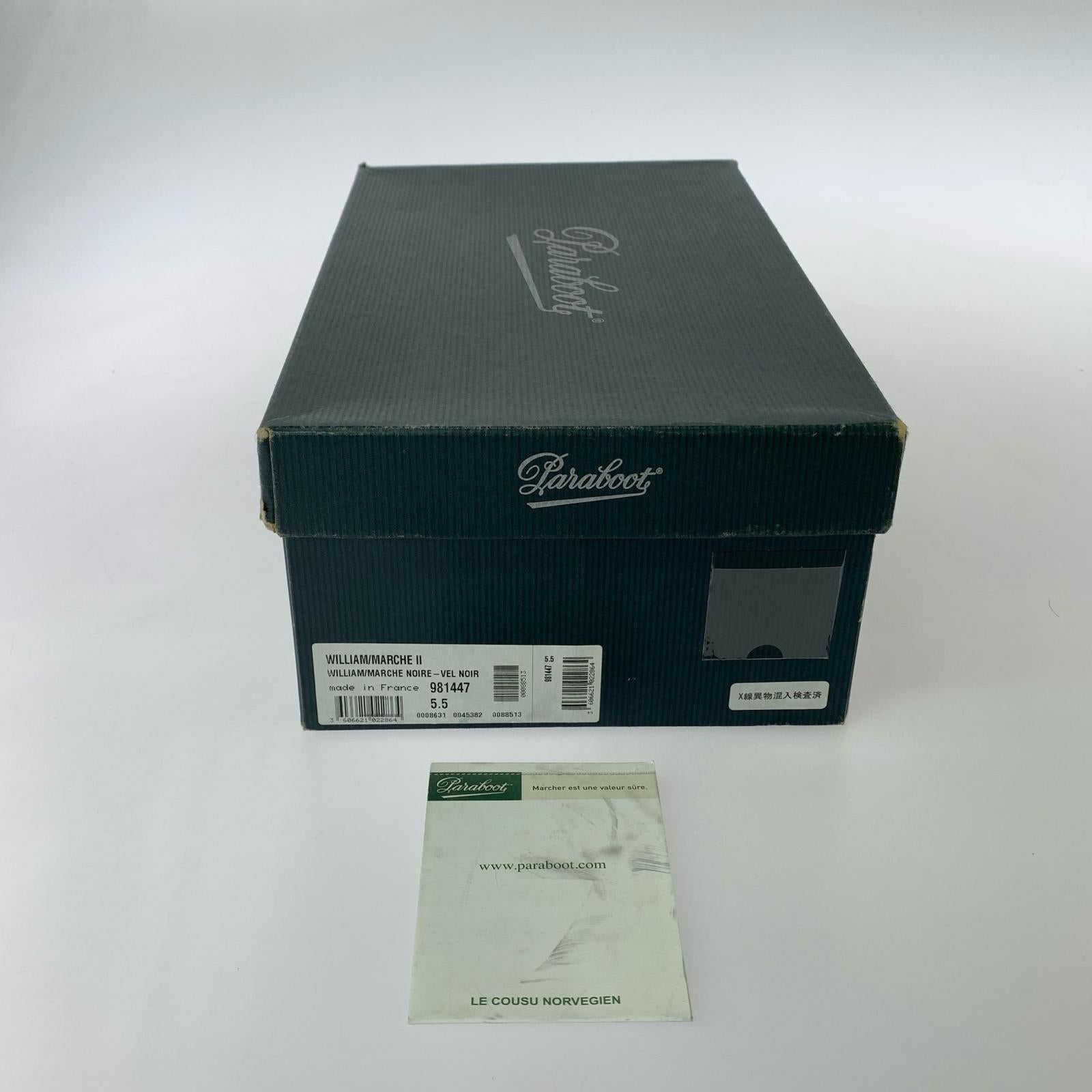 シューズ Paraboot WILLIAM MARCHE II ダブルモンクストラップシューズ ブラック