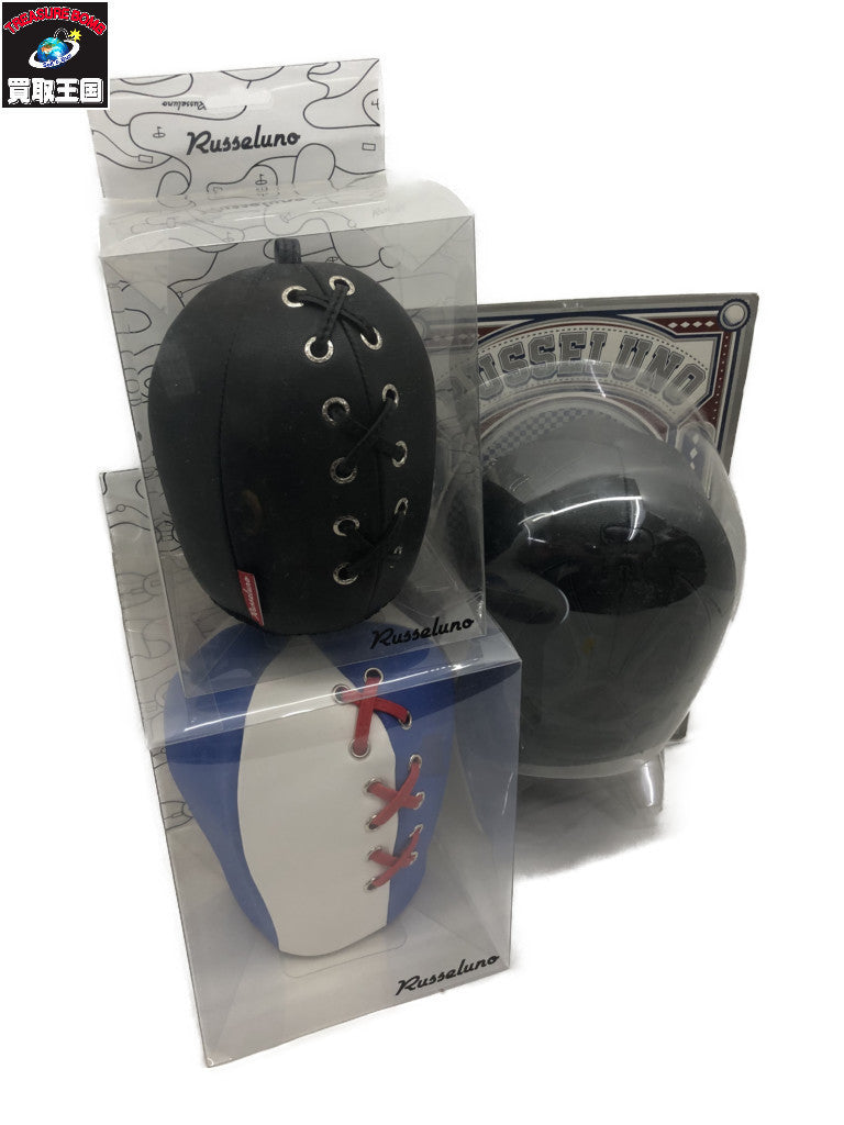 RUSSELUNO ルチャ ヘッドカバー 3点セット ゴルフ用品