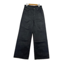 デニムパンツ vanishv coatedpants ブラック