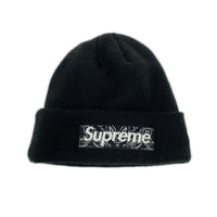 ニットキャップ 19FW Bandana Box Logo Beanie ブラック ブラック