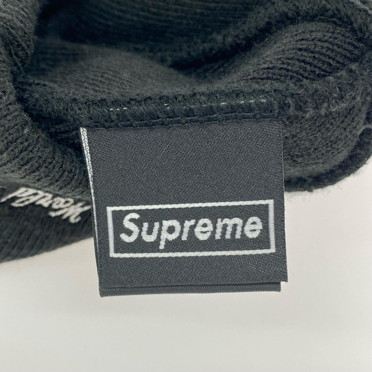 ニットキャップ 19FW Bandana Box Logo Beanie ブラック ブラック