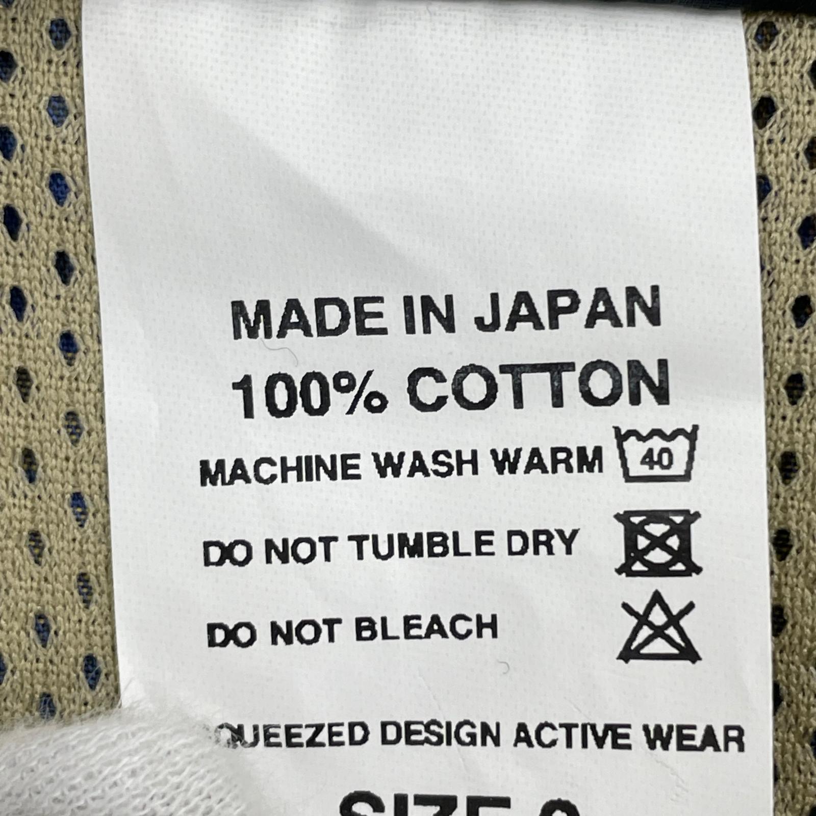 パーカー squeezed design チェック ハーフジップ 2