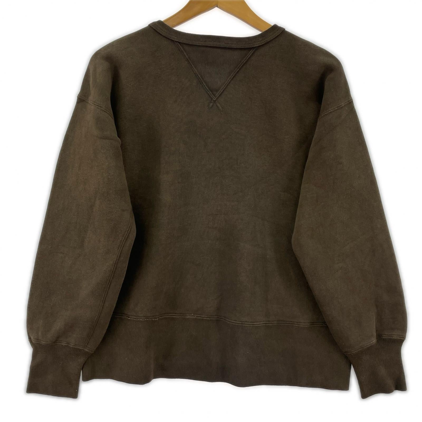 スウェット Taiga Takahashi Sweat Shirt Mix Brown Lot.603 (36) 36 ブラウン