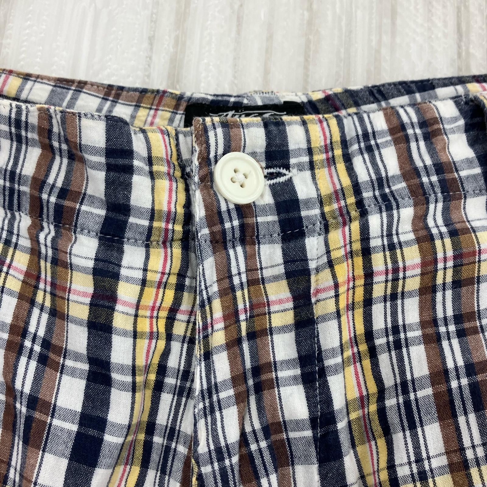 ショートパンツ 00s STUSSY カーゴショーツ マドラスチェック (32) 32