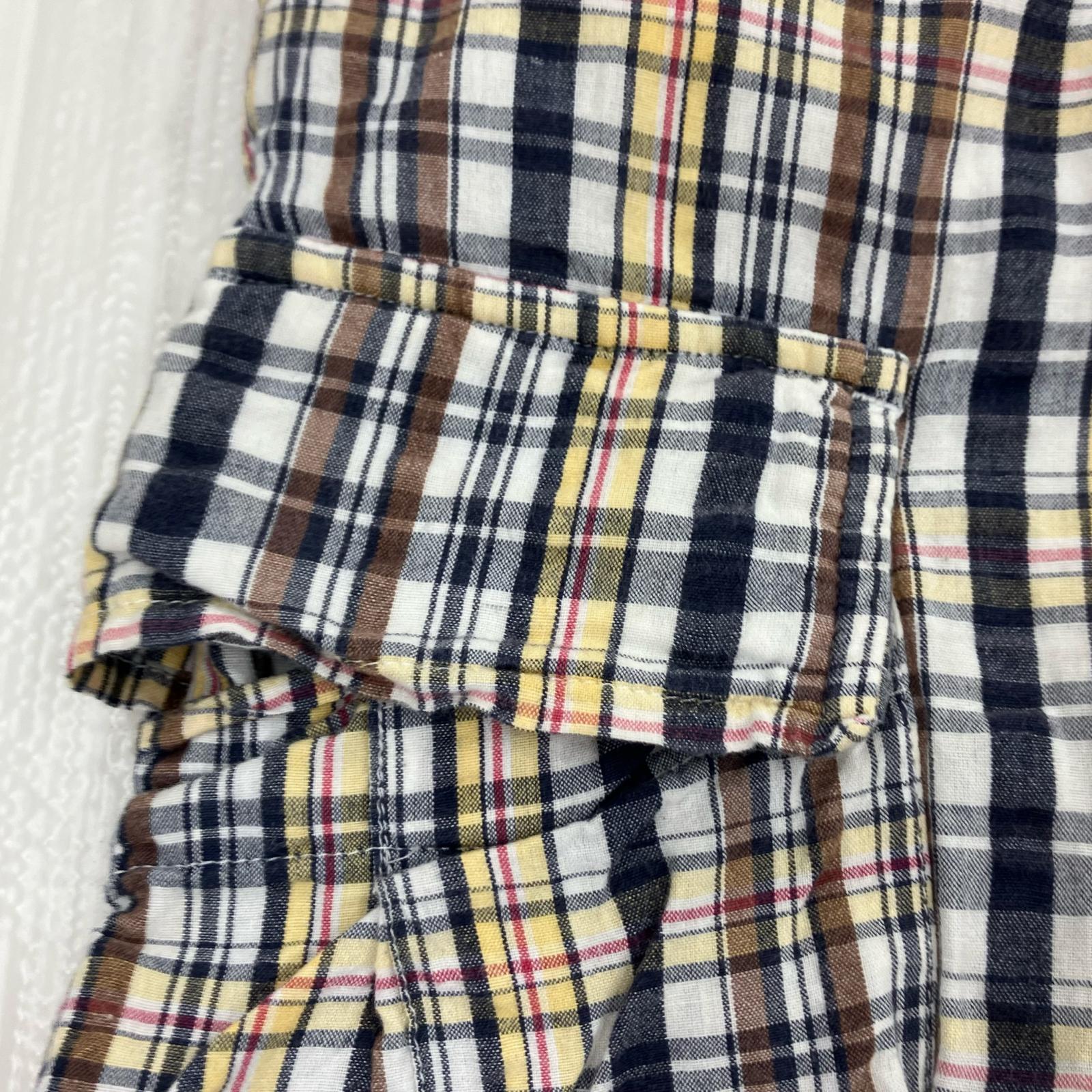 ショートパンツ 00s STUSSY カーゴショーツ マドラスチェック (32) 32