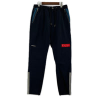 パンツ kappa ナイロンパンツ 黒 (M) M ブラック