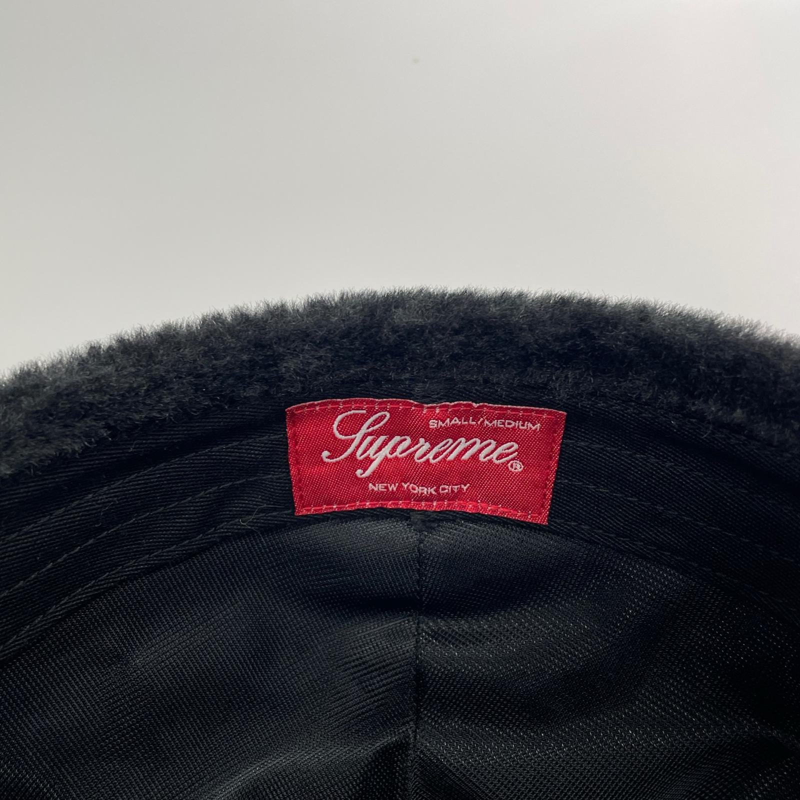 キャップ 22FW Shearling Earflap 6-Panel BLK ブラック