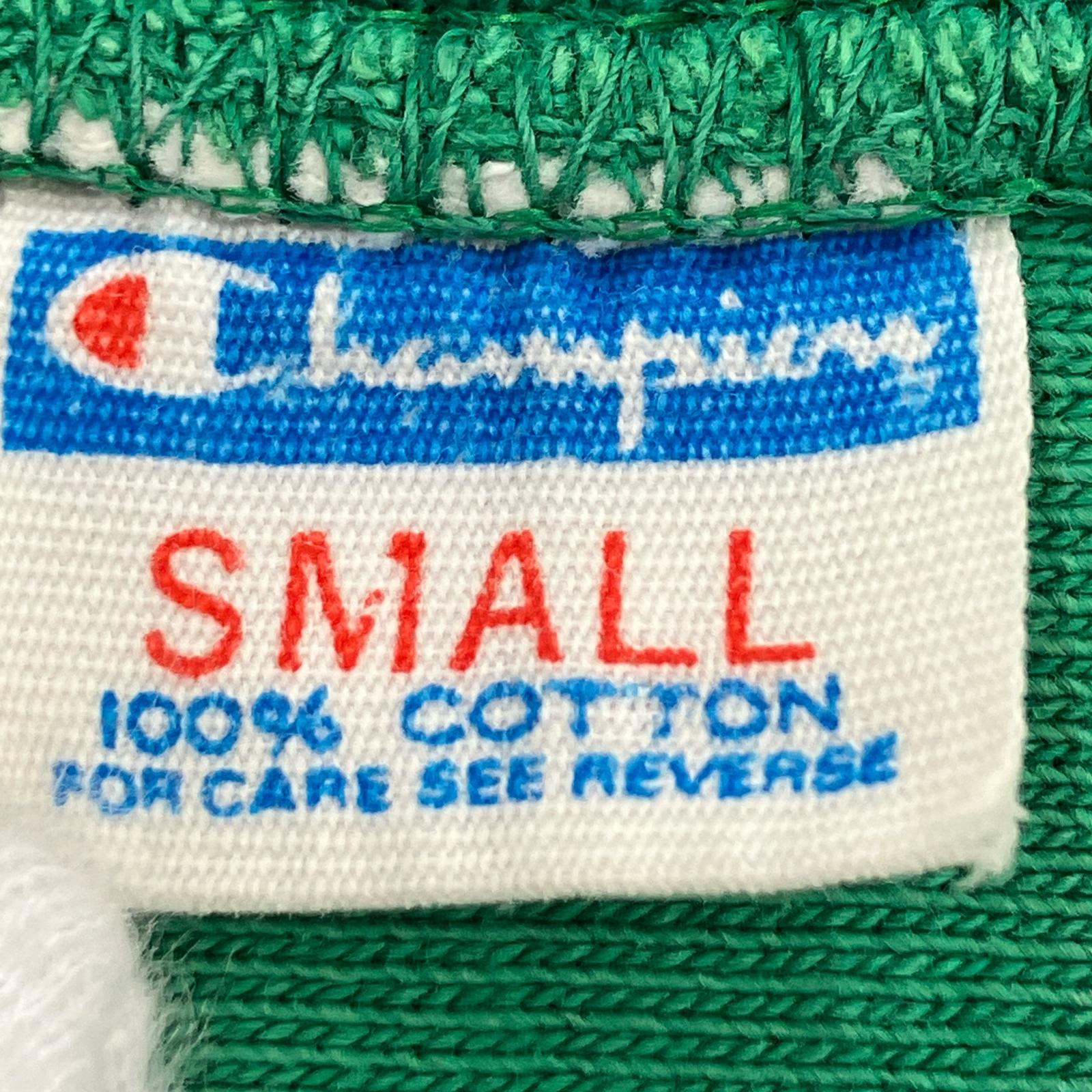 長袖Ｔシャツ 70s バータグ フットボールTEE 緑 (S) S グリーン