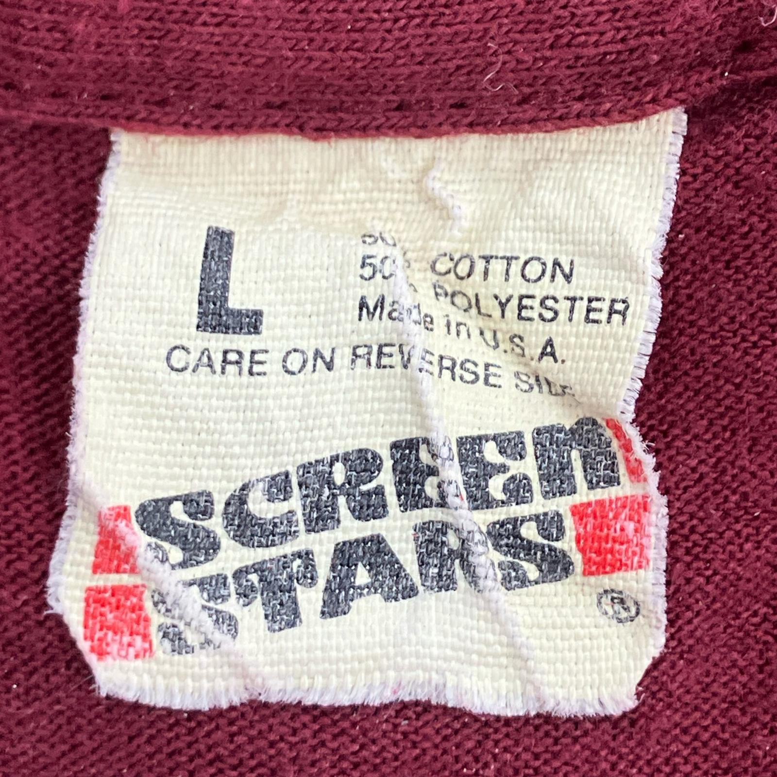半袖Ｔシャツ 90s SCREEN STARS 赤 (L) L レッド