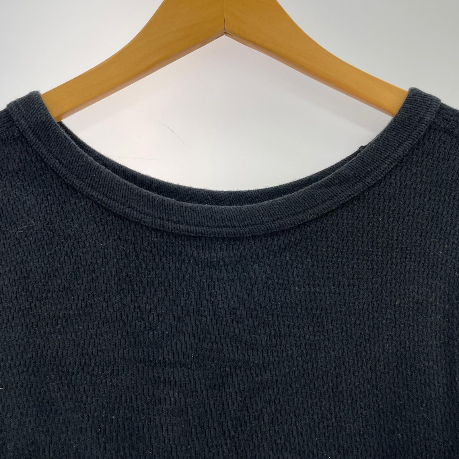 長袖Ｔシャツ unfil サーマル BLK 3 ブラック