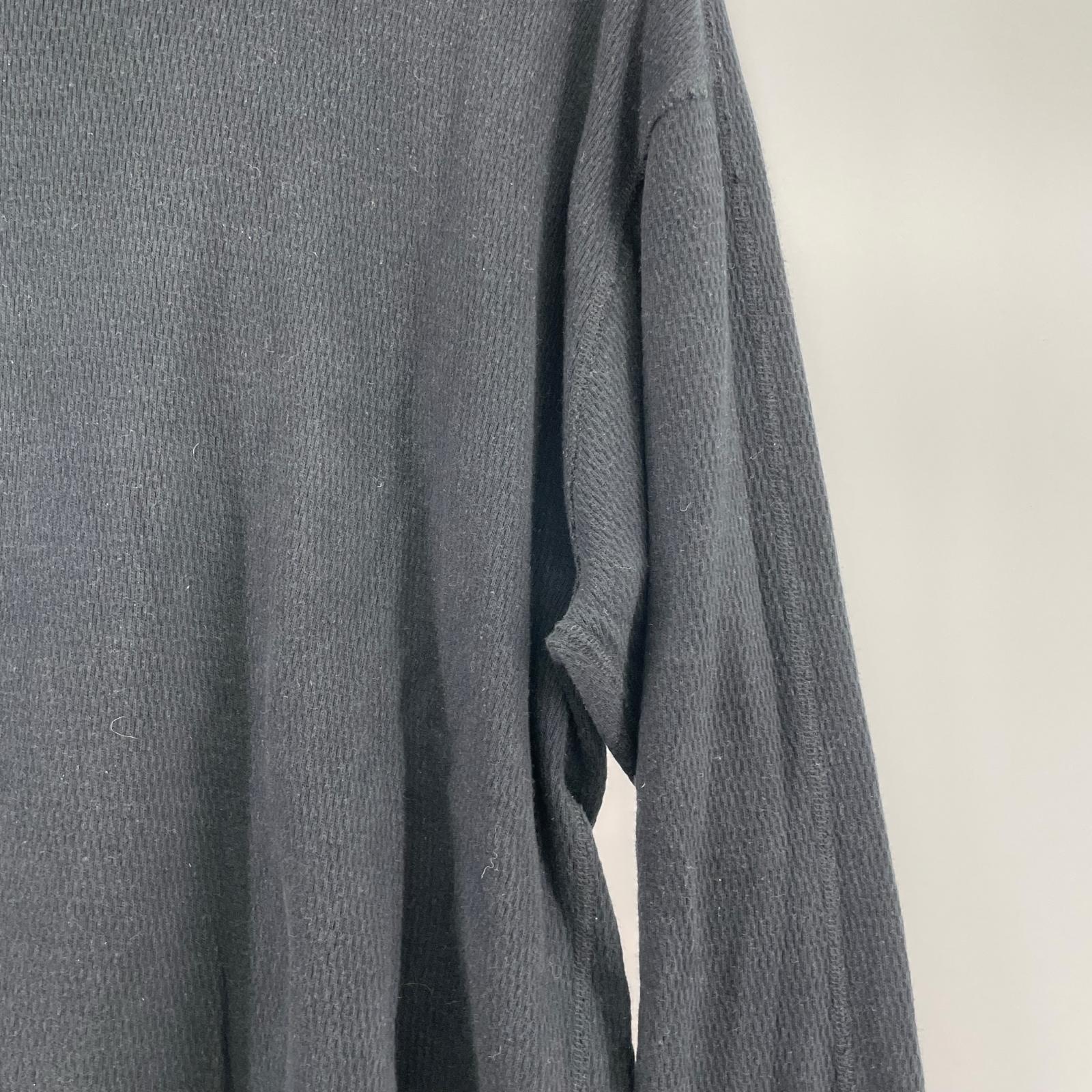長袖Ｔシャツ unfil サーマル BLK 3 ブラック