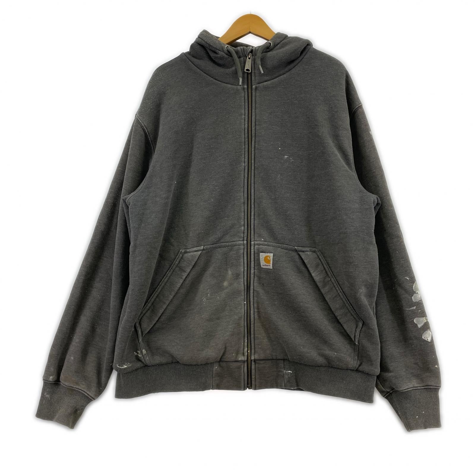 パーカー RAIN DEFENDER ジップパーカー グレー (L) L グレー
