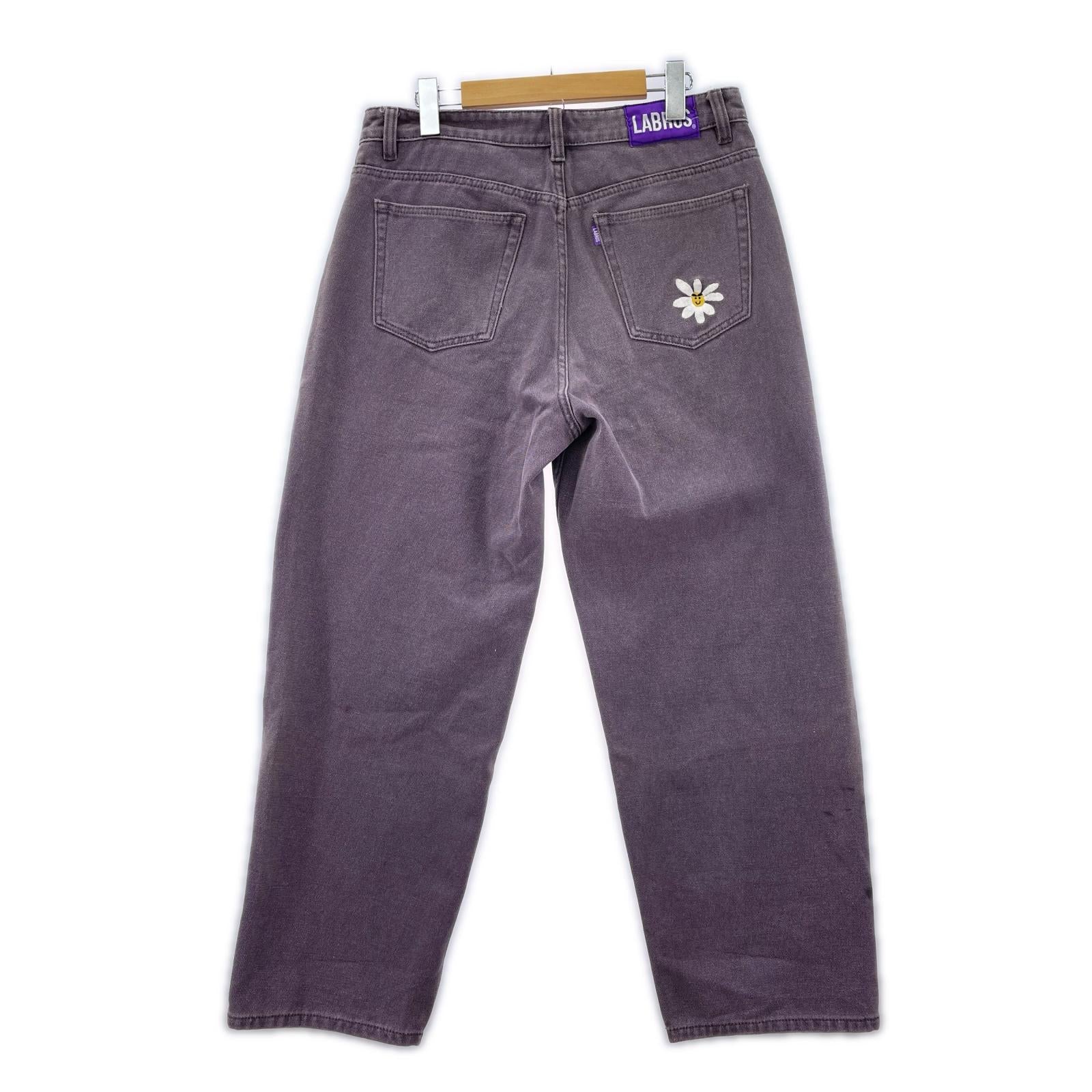 デニムパンツ LABROS 紫（M） M パープル