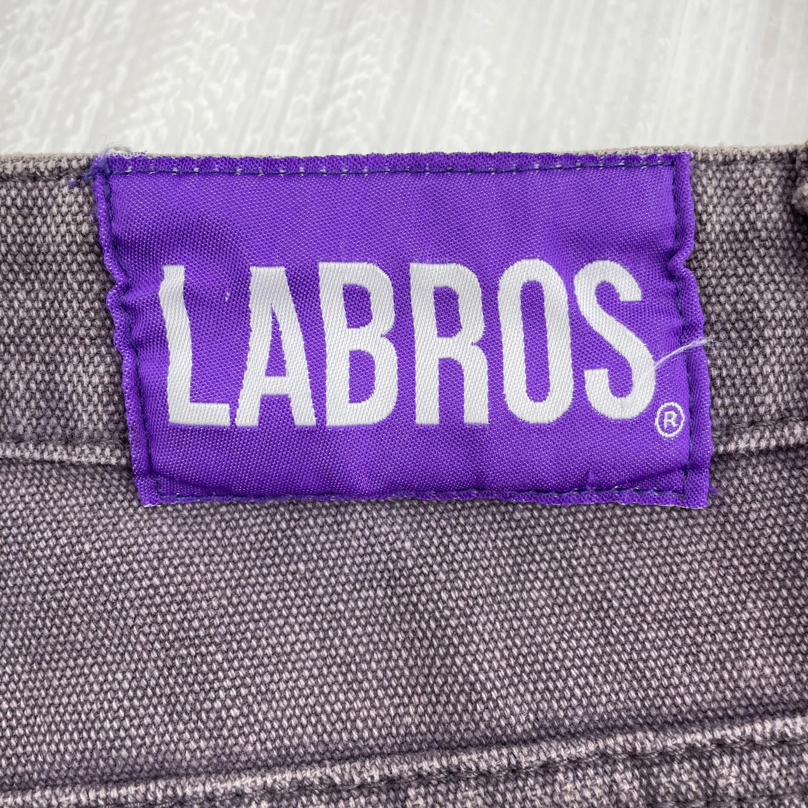 デニムパンツ LABROS 紫（M） M パープル