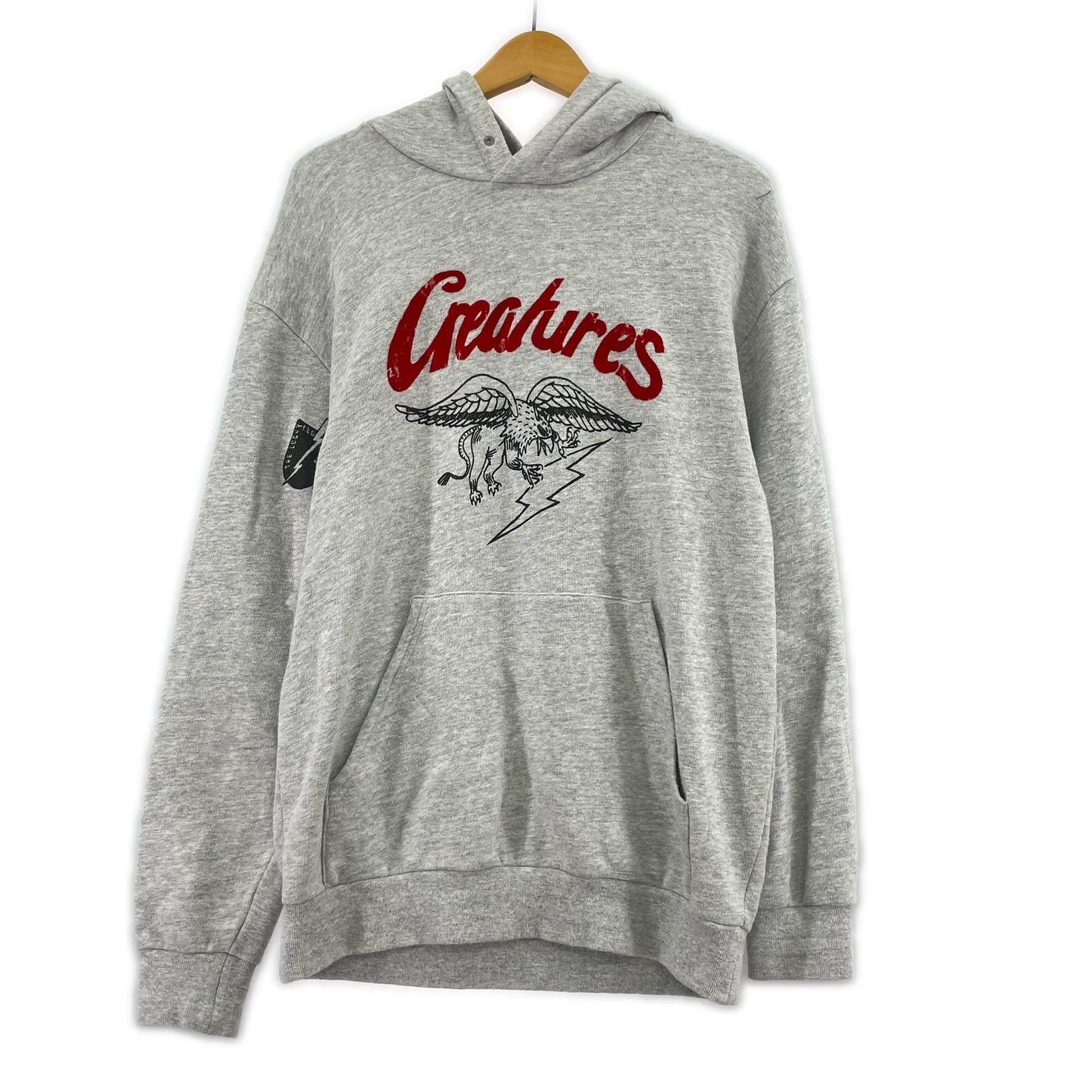 パーカー 21FW CREATURES グレー (XS) グレー