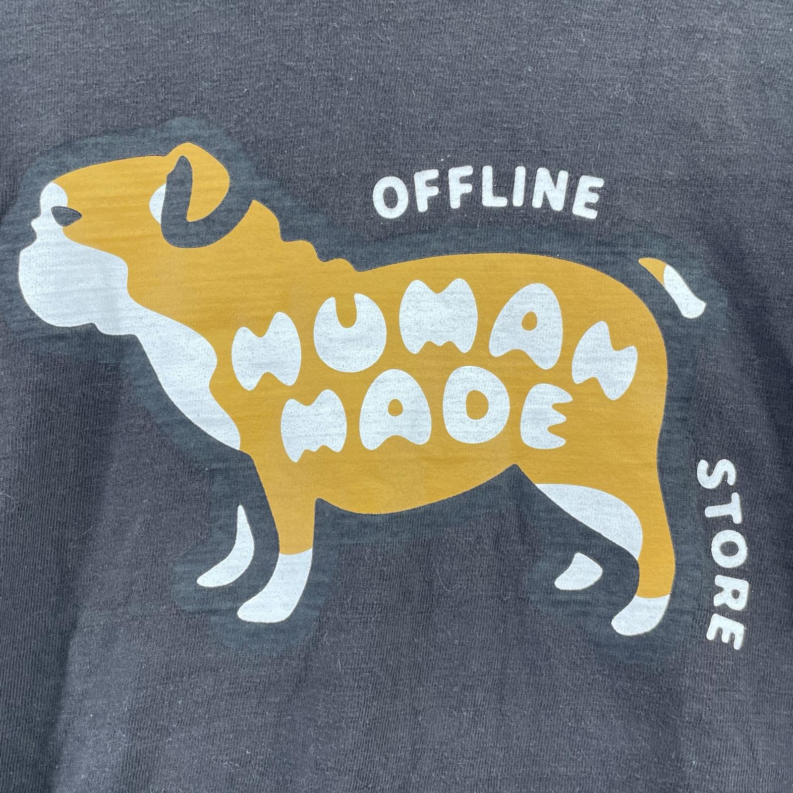 半袖Ｔシャツ HUMAN MADE OFFLINE STORE BULLDOG S/S TEE L 黒 L ブラック