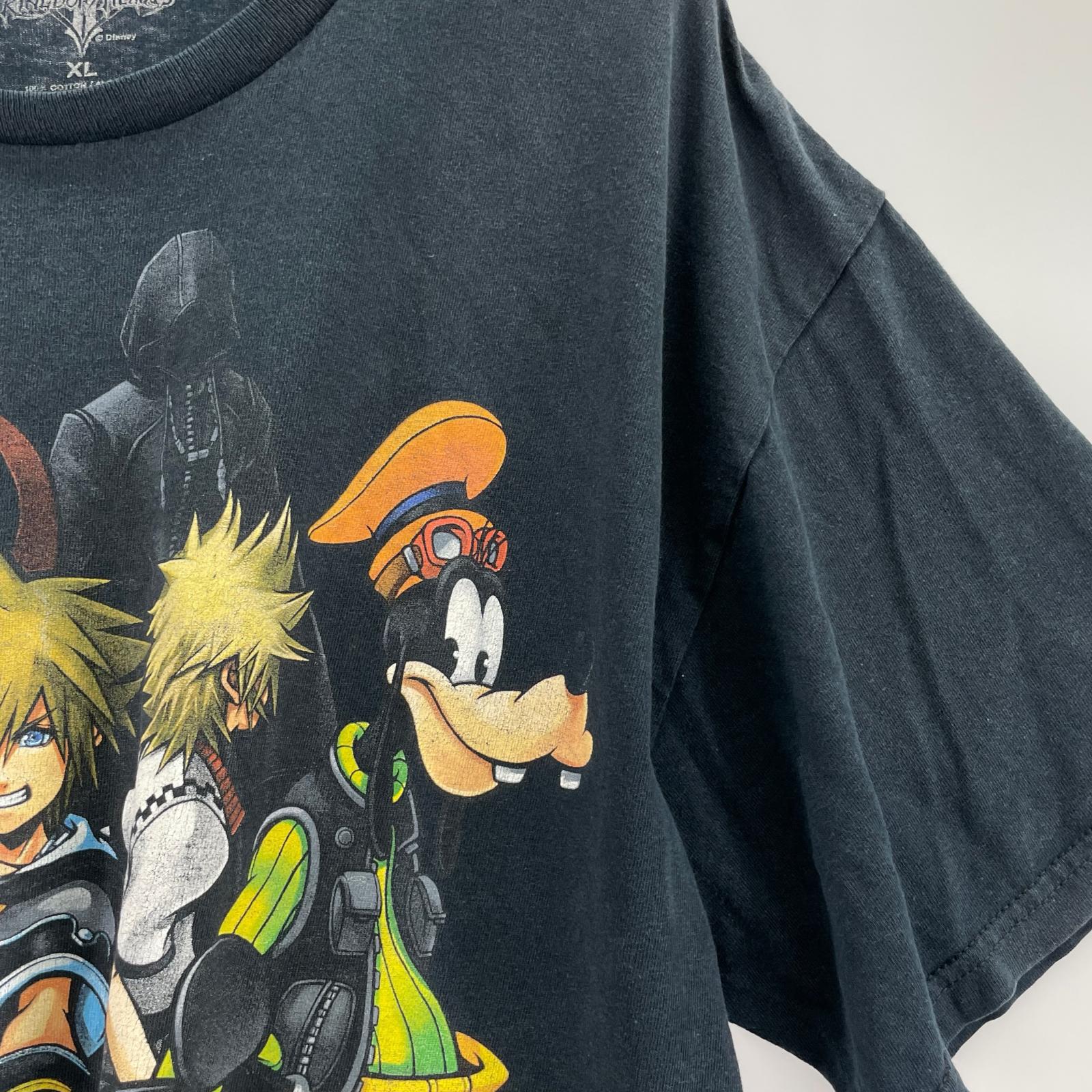 半袖Ｔシャツ DISNEY KING DOM HEARTS　黒