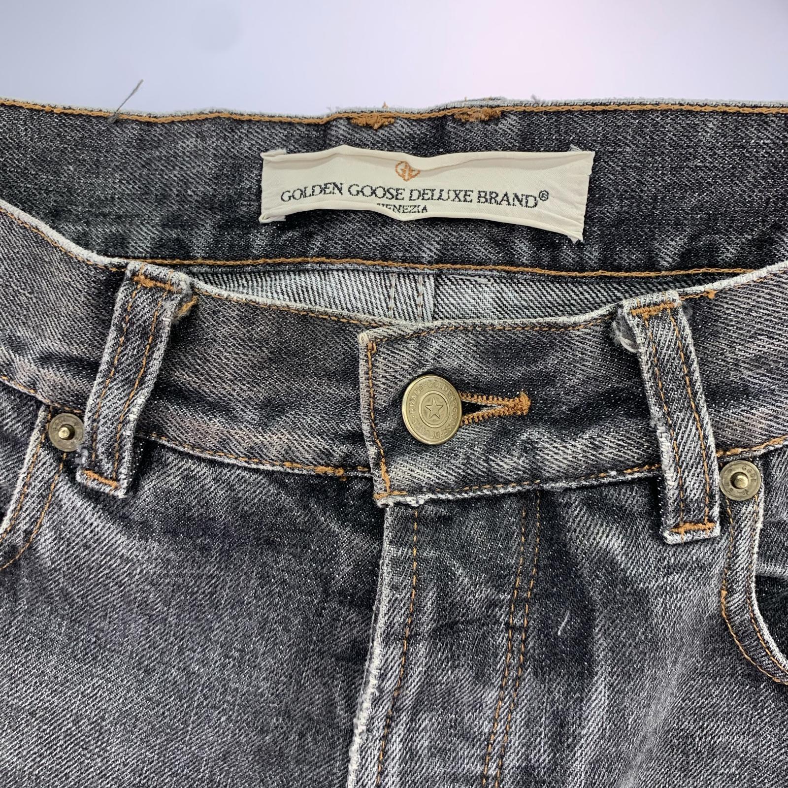 デニムパンツ DELUXE BRAND BLK ブラック
