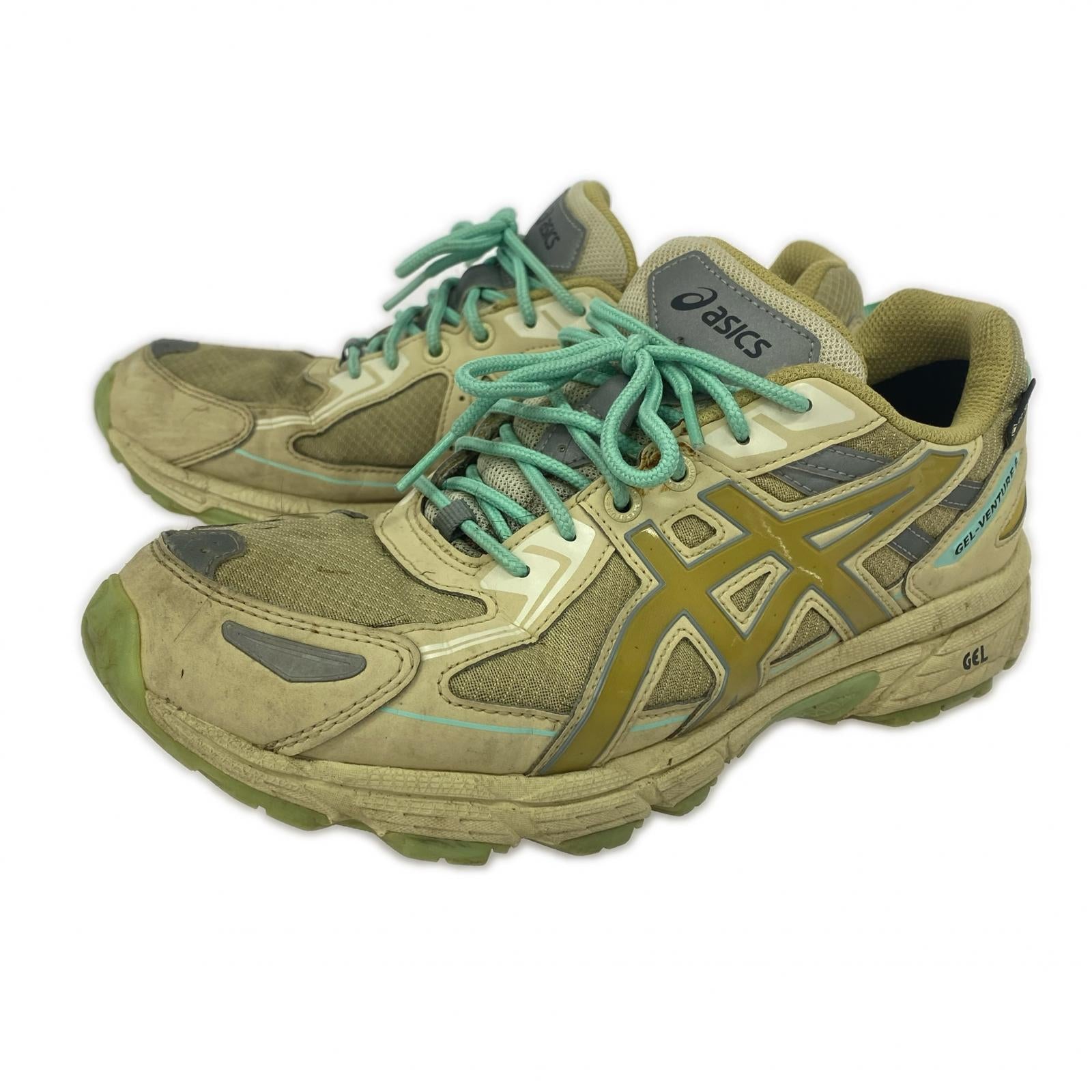 スニーカー ASICS GEL VENTURE 6 G-TX ATMOS/ベージュ/26 26cm (US8 UK7 1/2 EU42) ベージュ