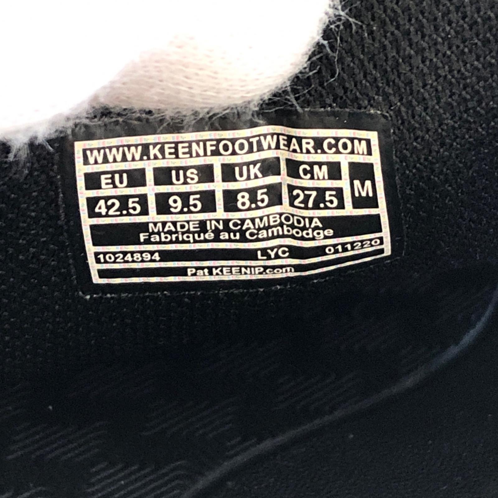 サンダル KEEN　サンダル 27.5cm (US9 1/2 UK9 EU45) ブラック