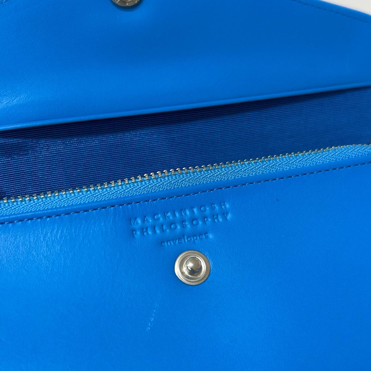 長財布 青 ﾛﾝｸﾞｳｫﾚｯﾄ