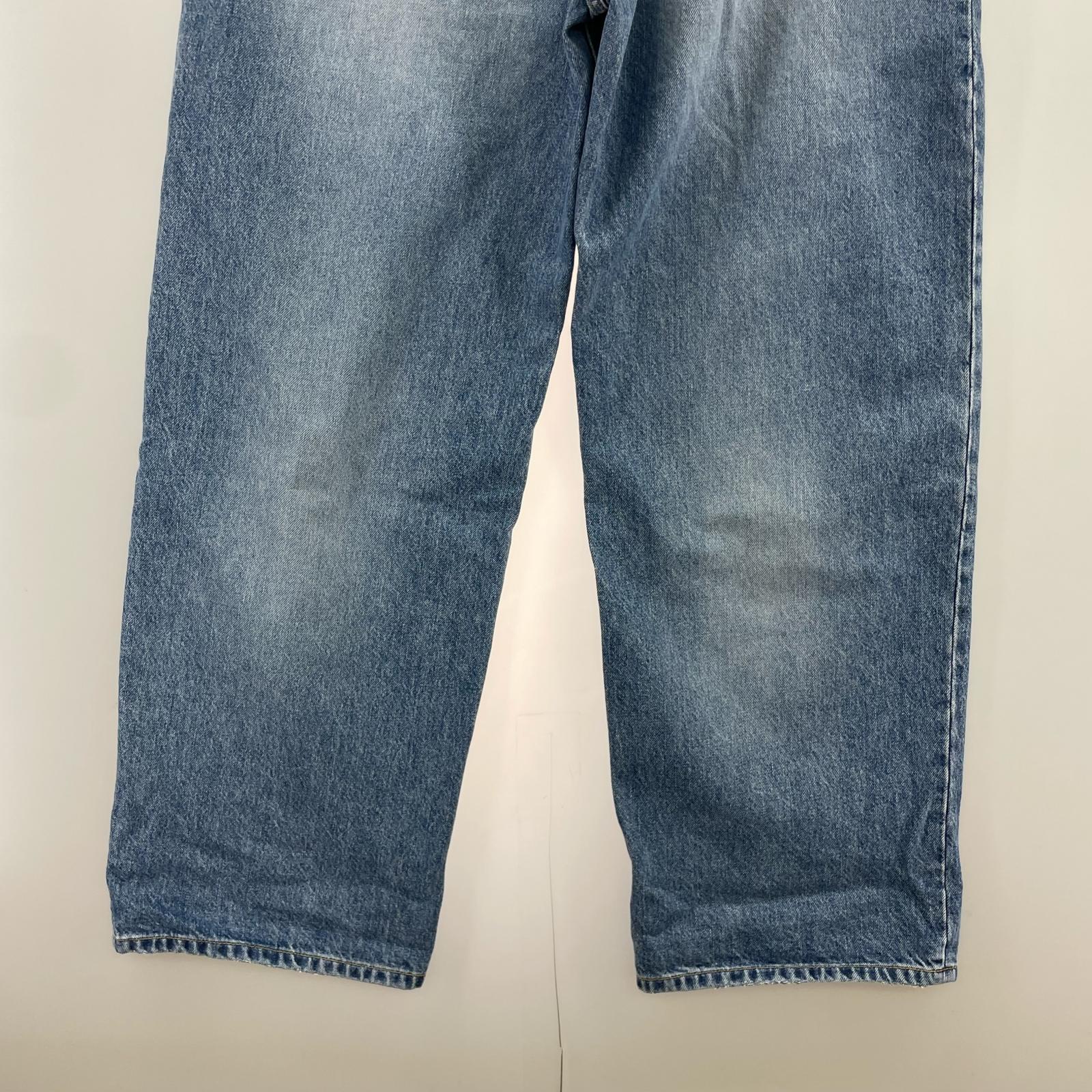デニムパンツ OK.SOON ワイド デニムパンツ　4 4 ブルー