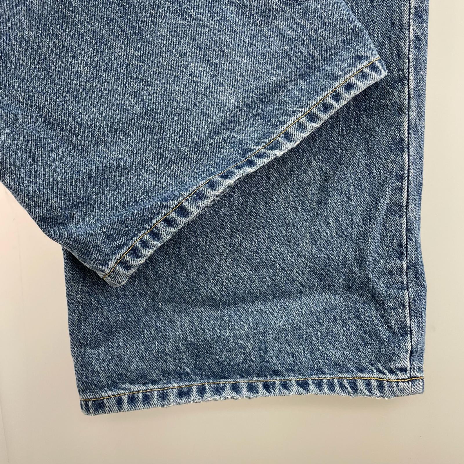 デニムパンツ OK.SOON ワイド デニムパンツ　4 4 ブルー