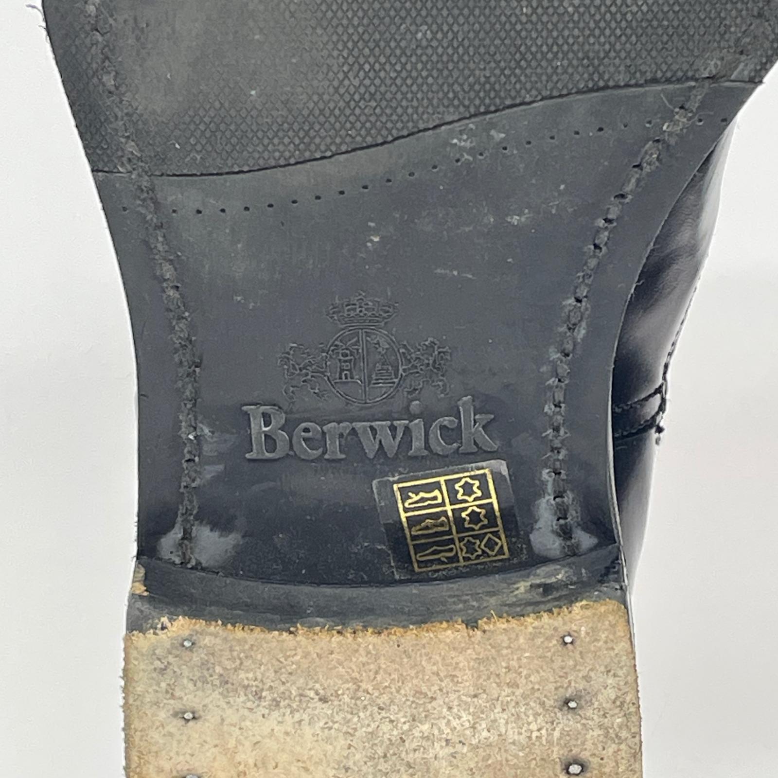 ブーツ BERWICK サイドゴアブーツ ブラック