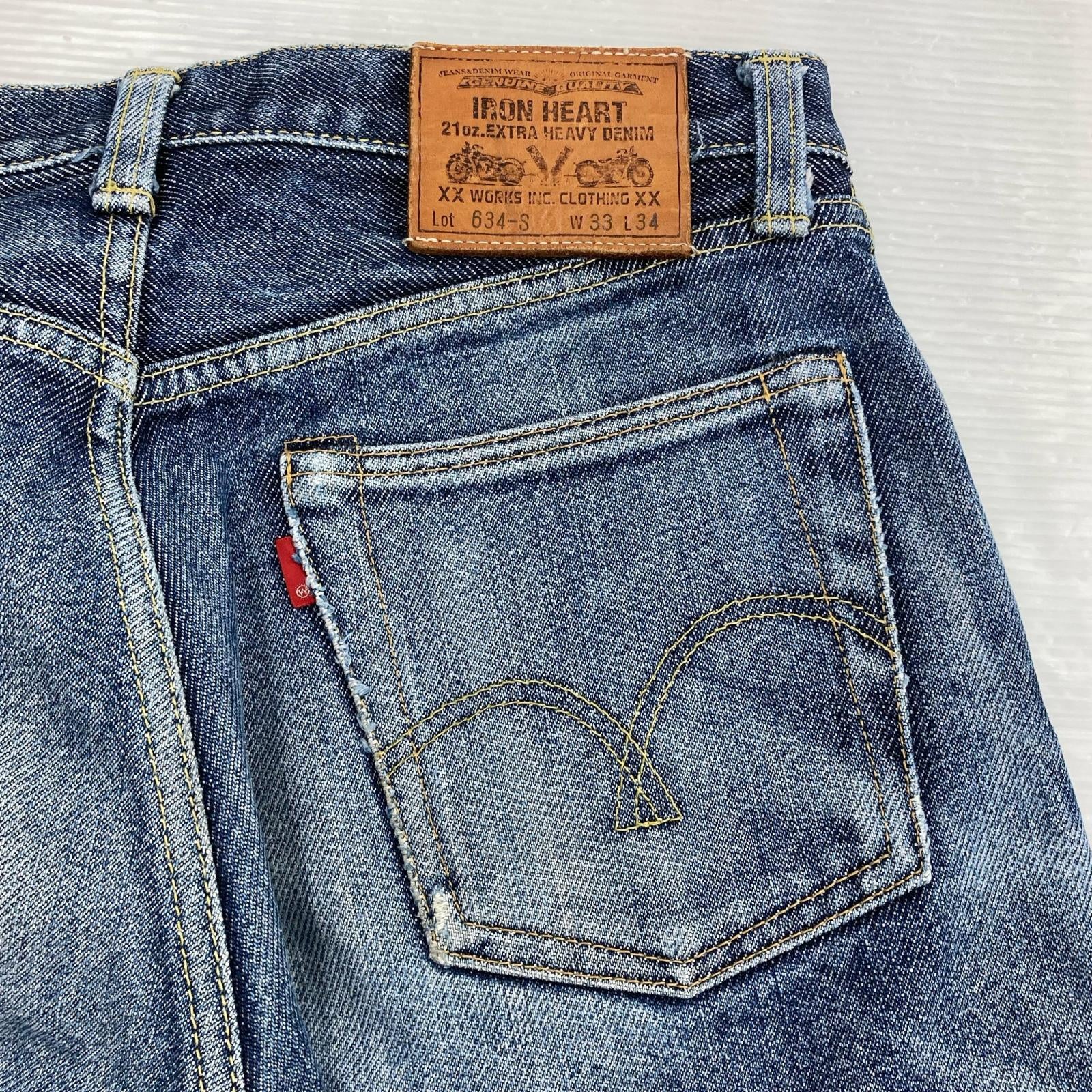 デニムパンツ IRON HEART　634-S