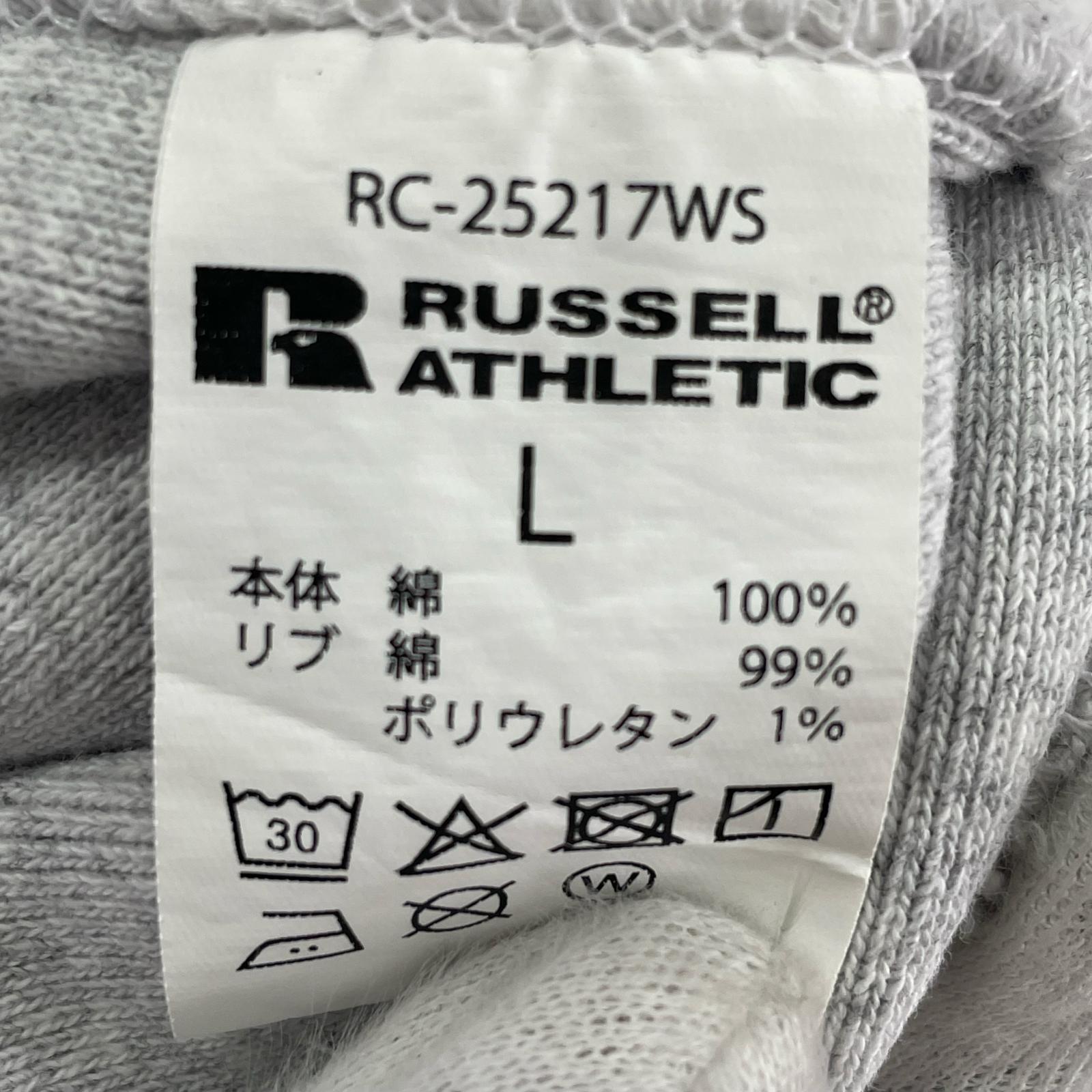 スウェット ×RUSSELL ATHLETIC GRY L L グレー