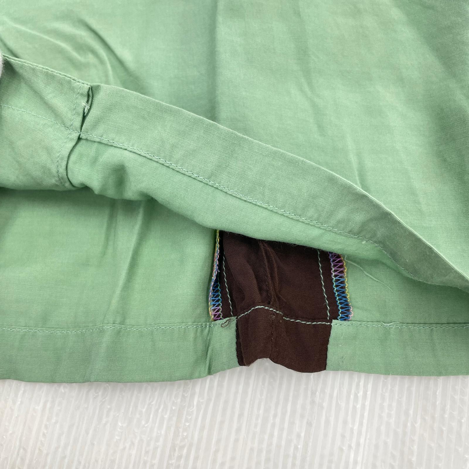 半袖シャツ ボーリングシャツ ミントグリーン (S)