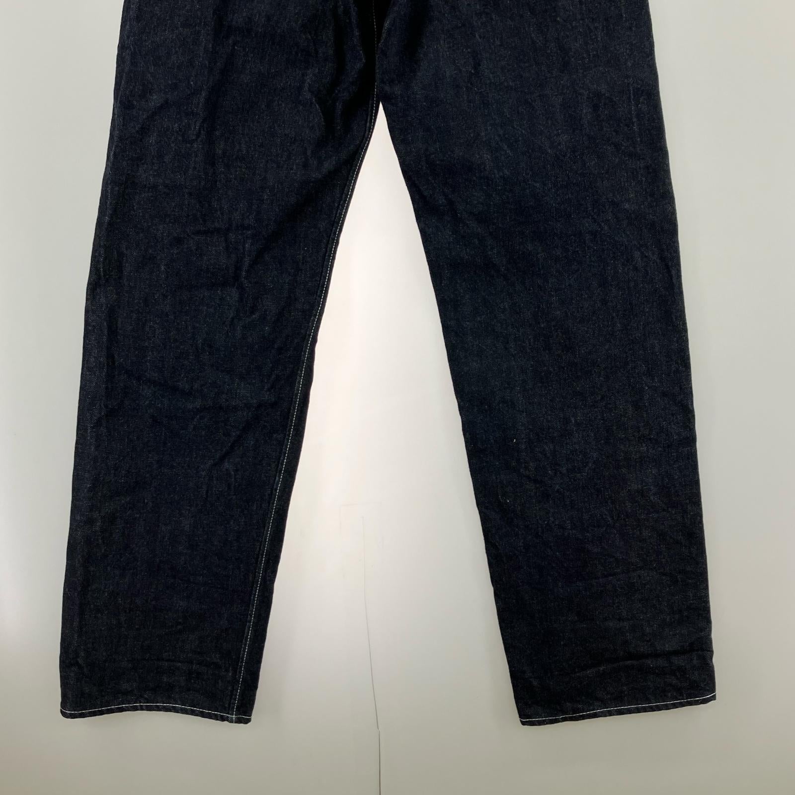 デニムパンツ DP705G　Gold Rush Waist Over-alls（34） 34 ネイビー