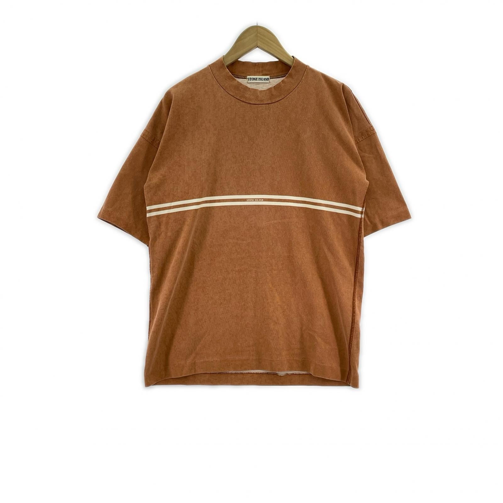 半袖Ｔシャツ 80s~ STONE ISLAND 初期 オスティ期 センターロゴTee M M