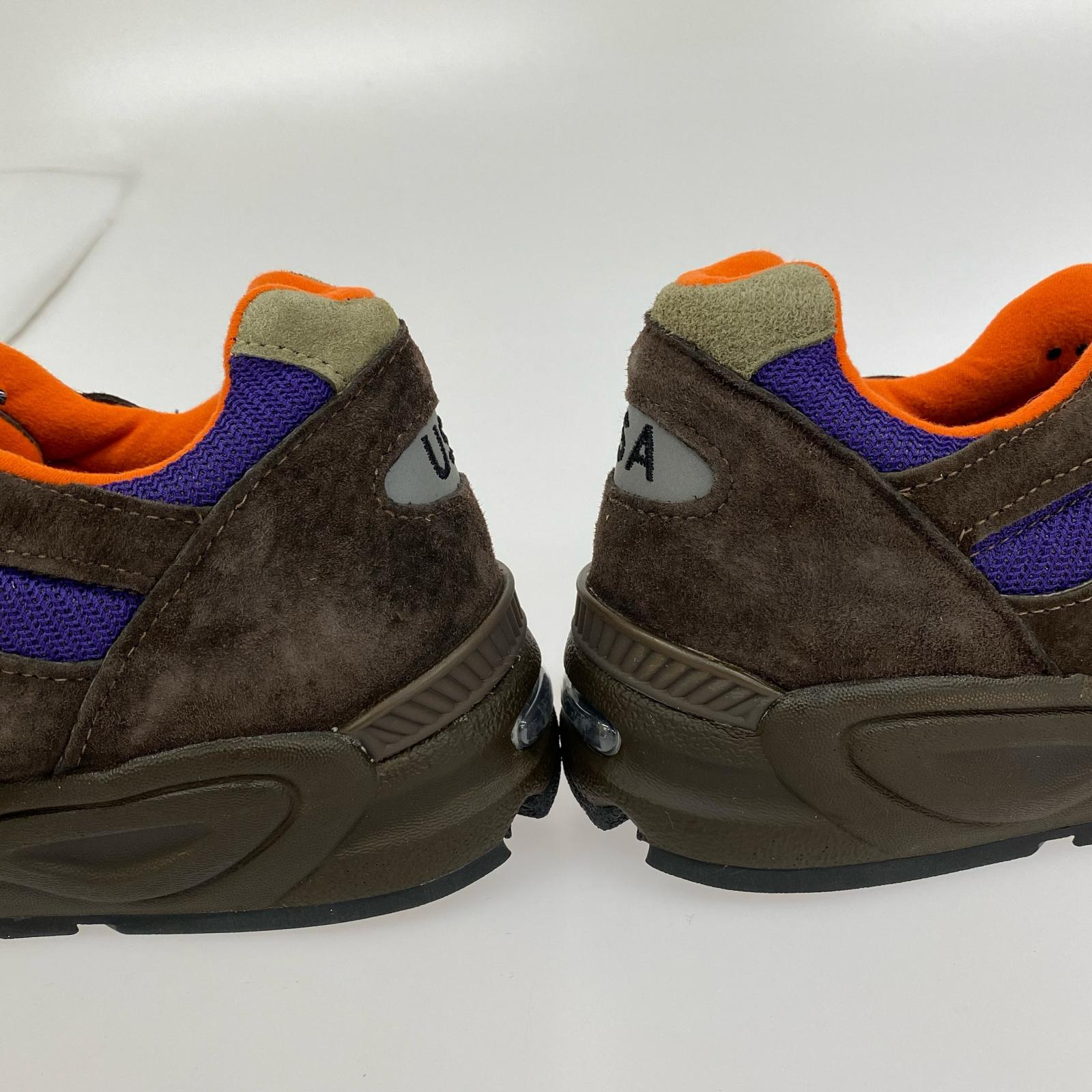 スニーカー 990V2 Brown/Purple/Orange 27.5cm (US9 1/2 UK9 EU45) ブラウン