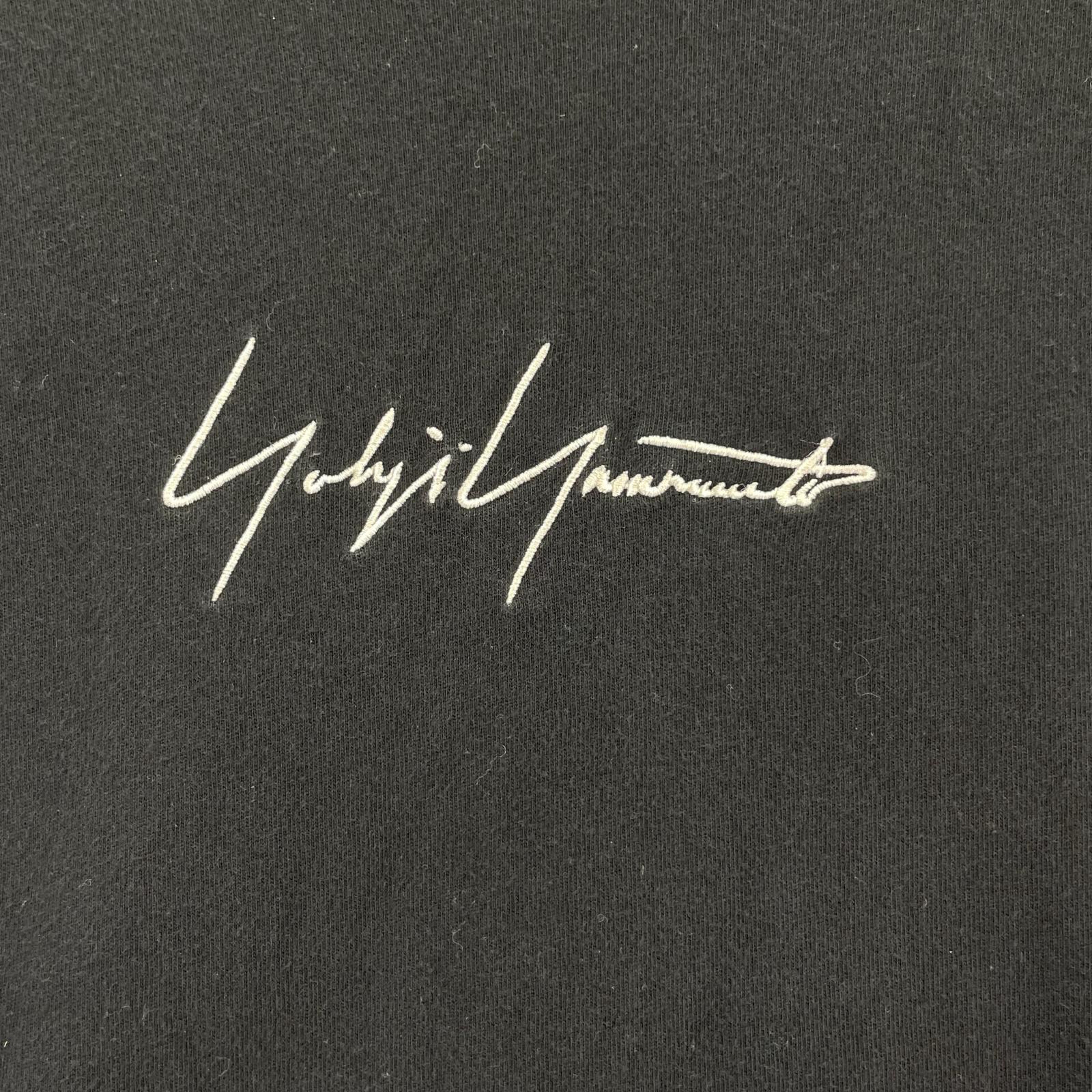 半袖Ｔシャツ ×Yohji Yamamoto Tee 黒　L L ブラック