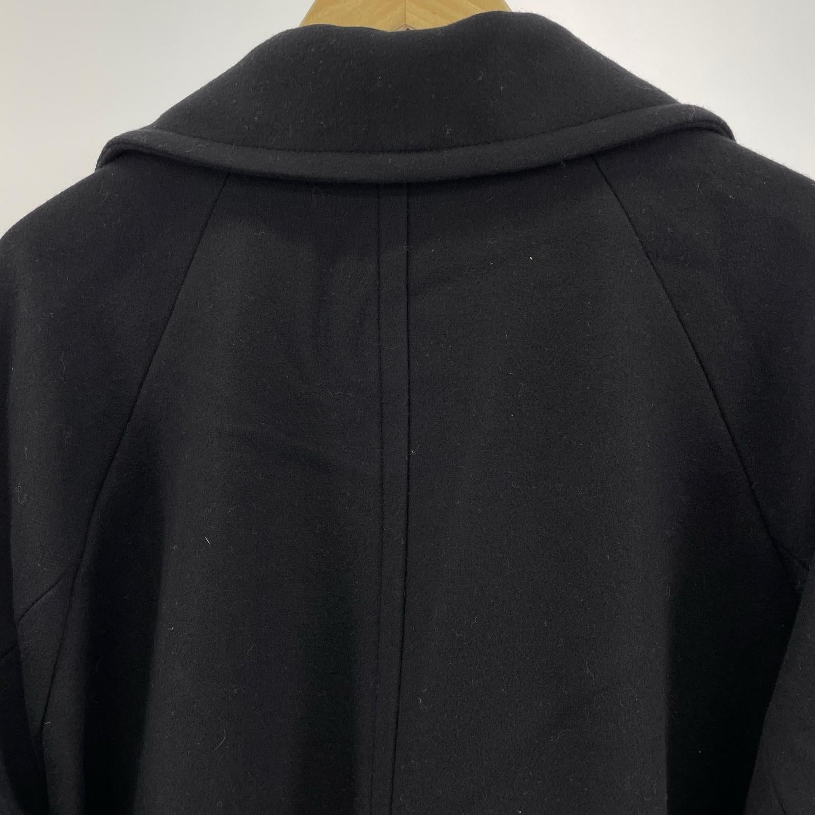 ジャケット HEVO hevolution チェスターコート 中古 48 ブラック