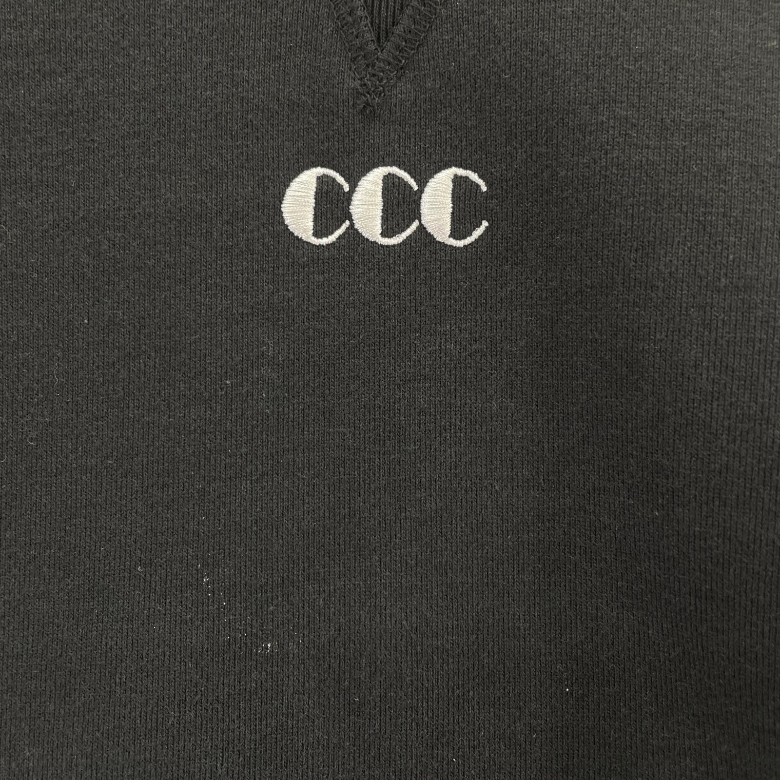 スウェット CITY COUNTRY CITY Embroidered Logo L ブラック