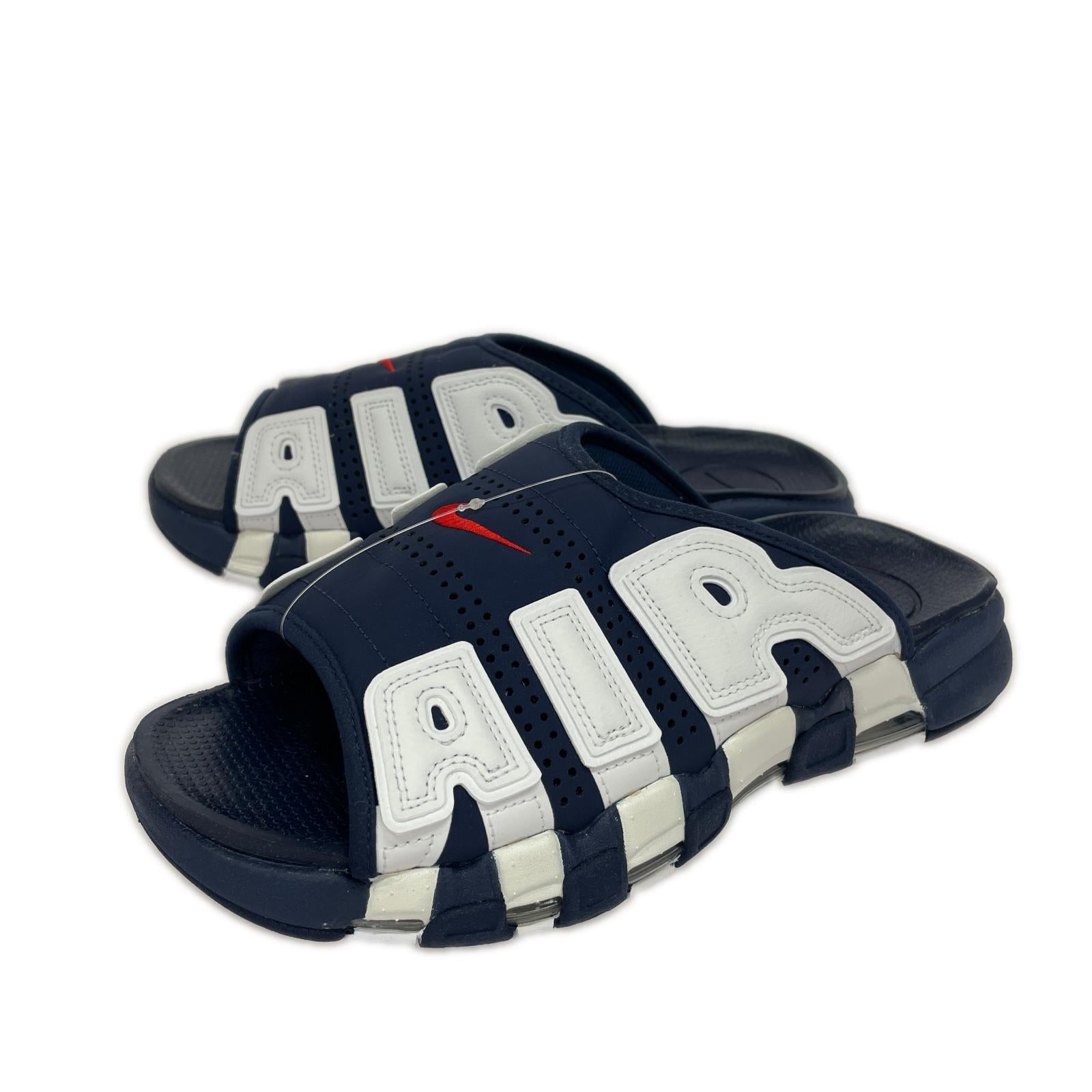 サンダル AIR MORE UPTEMPO SLIDE OLYMPIC 29cm (US11 UK10 1/2 EU48) ネイビー