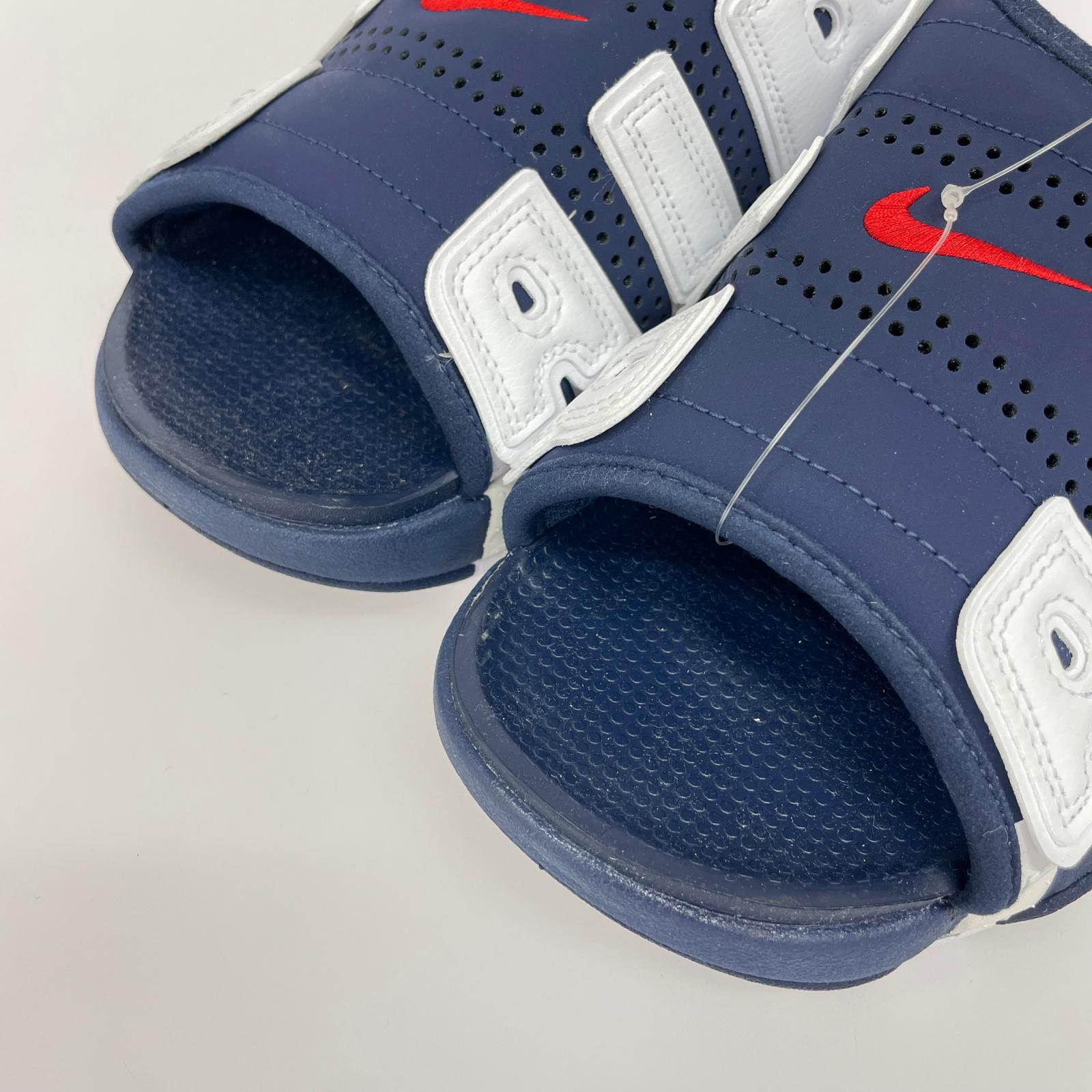 サンダル AIR MORE UPTEMPO SLIDE OLYMPIC 29cm (US11 UK10 1/2 EU48) ネイビー