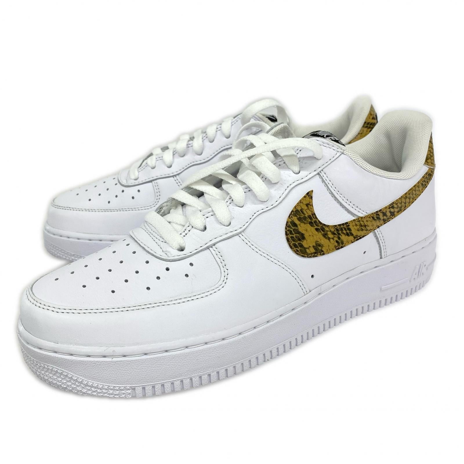 スニーカー AIR FORCE 1 LOW RETRO PRM QS IVORY SNAKE 28.5cm (US10 1/2 UK10 EU47) ホワイト