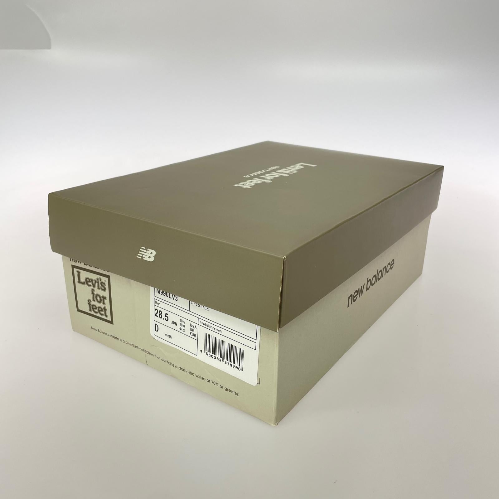 スニーカー Levi's/M990LV3/28.5cm 28.5cm (US10 1/2 UK10 EU47) グレー