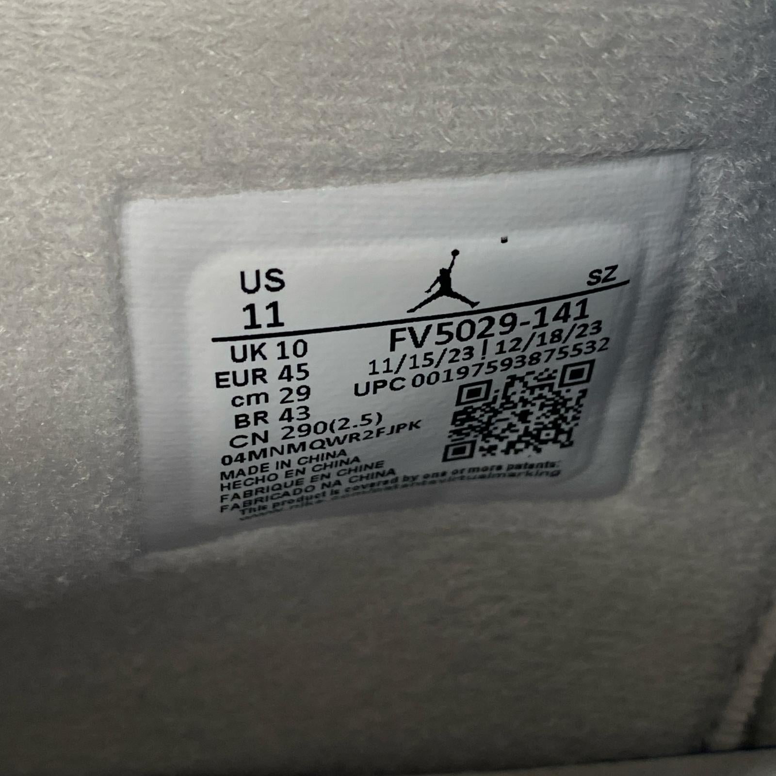 スニーカー Air Jordan 4 Retro Industrial Blue/白青 29cm (US11 UK10 1/2 EU48)