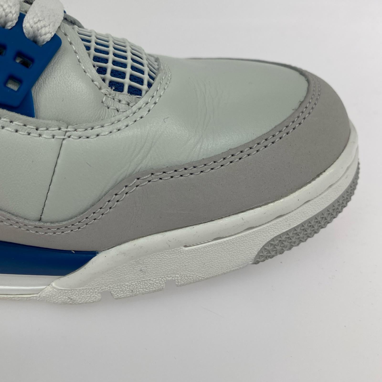 スニーカー Air Jordan 4 Retro Industrial Blue/白青 29cm (US11 UK10 1/2 EU48)