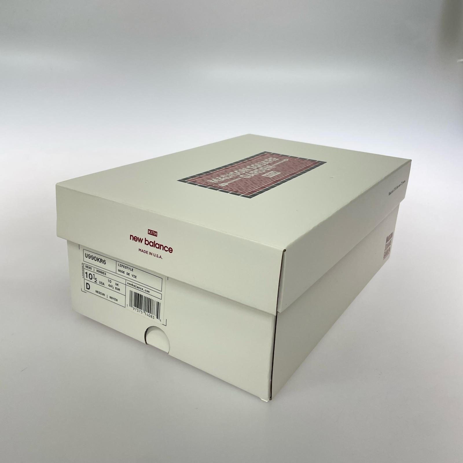 スニーカー U990KR6/KITH/紺/10 1/2 28.5cm (US10 1/2 UK10 EU47) ネイビー