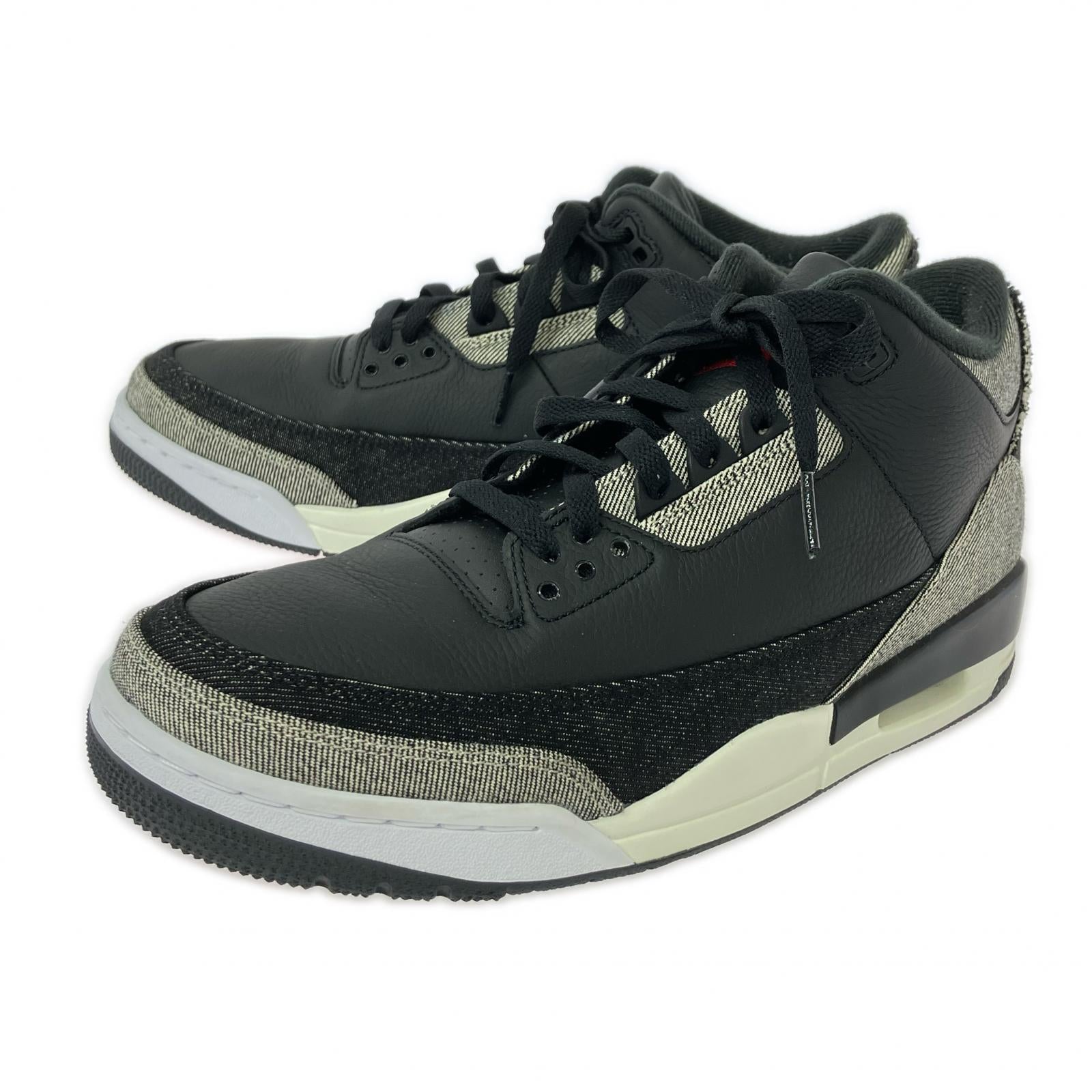 スニーカー Levi's/AIR JORDAN 3 RTR LSC BLK SP/29cm 29cm (US11 UK10 1/2 EU48) ブラック