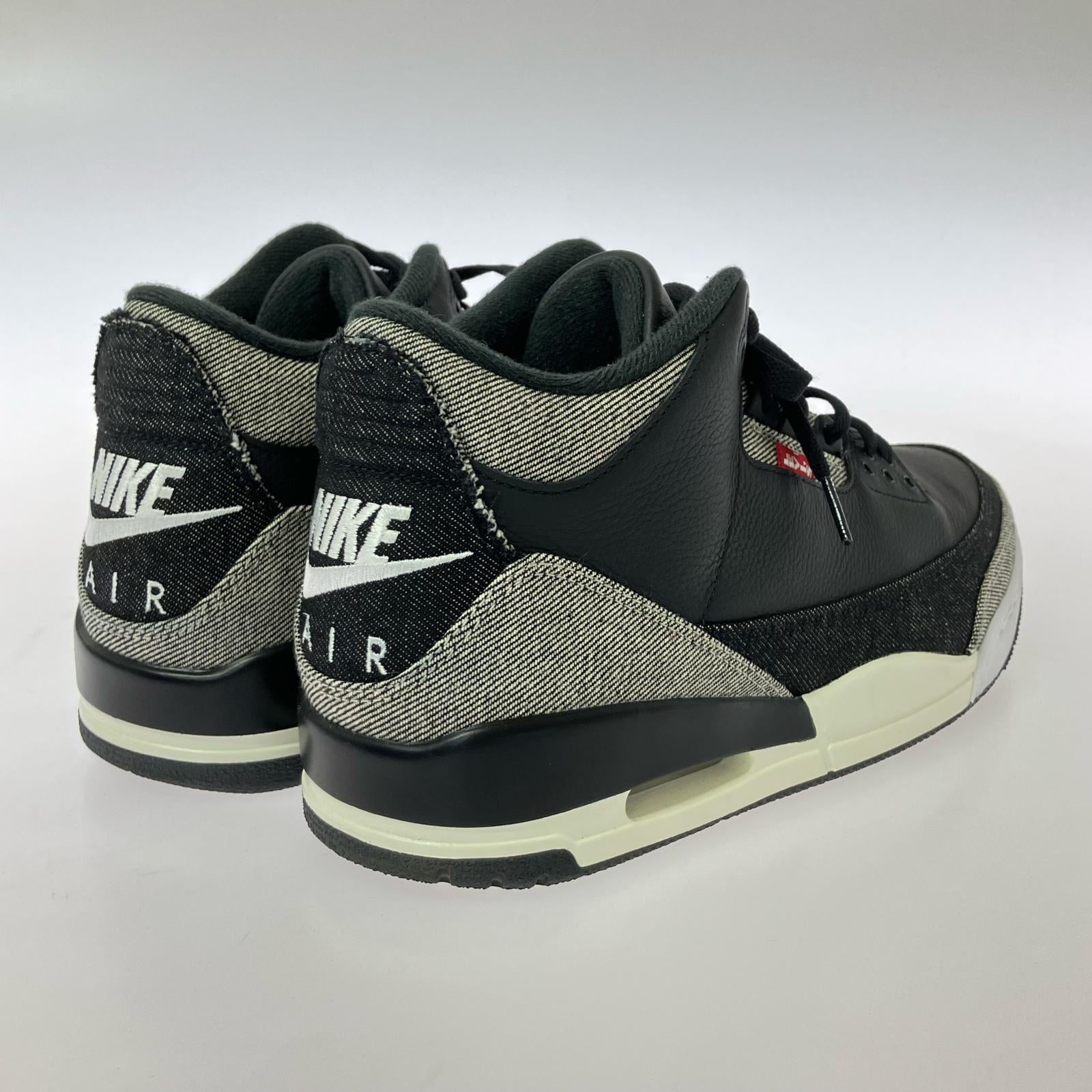スニーカー Levi's/AIR JORDAN 3 RTR LSC BLK SP/29cm 29cm (US11 UK10 1/2 EU48) ブラック
