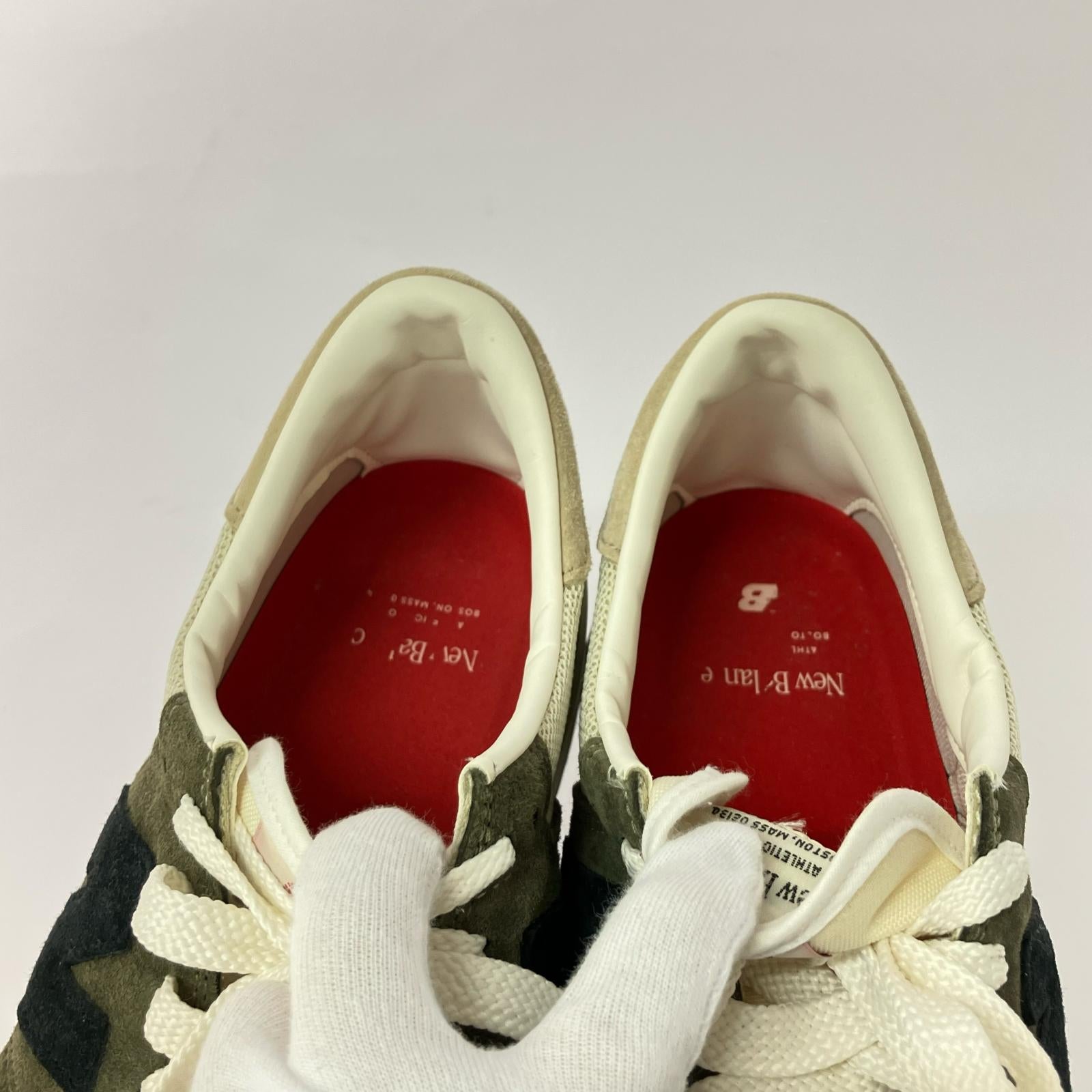 スニーカー M990WG1/USA製/緑白/28cm 28cm (US10 UK9 1/2 EU46)